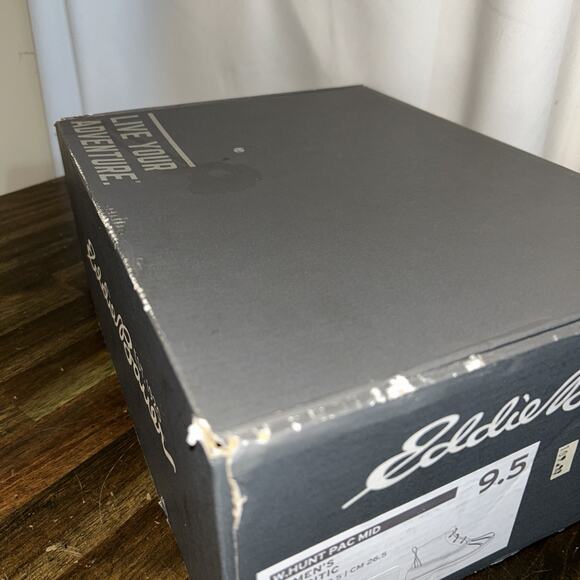 Eddie Bauer Hunt Pack Womens Mid Atlantic Blue Duck Rain Boots Size US 9.5 NIB - Picture 11 of 13